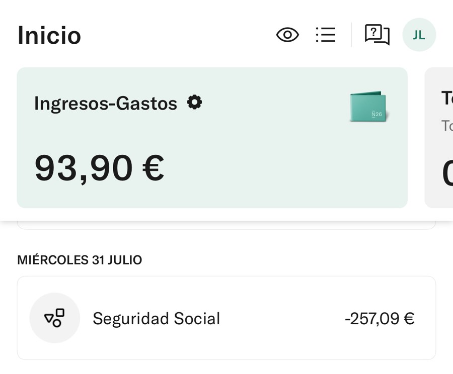93,90€ en el banco después de perderlo todo